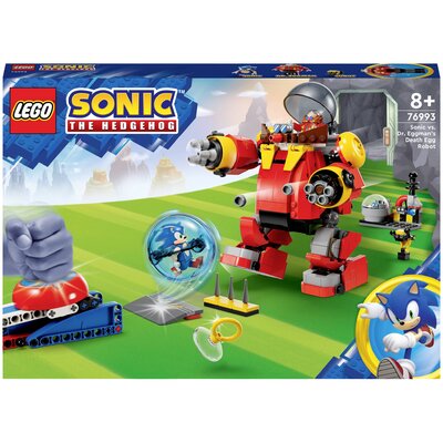 76993 LEGO® Sonic the Hedgehog Sonic kontra Dr Eggman&#39 s Death Egg Robot