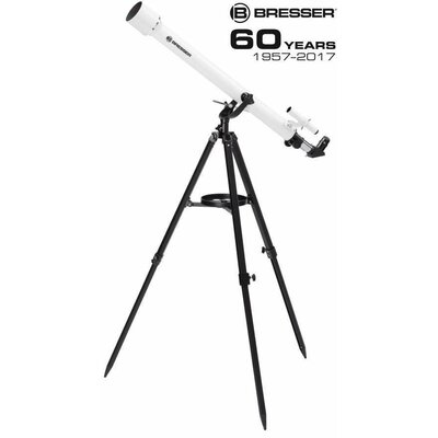 Bresser Optik Classic 60/900 AZ Lencsés teleszkóp Azimutális Akromatikus Nagyítás 45 - 338 x