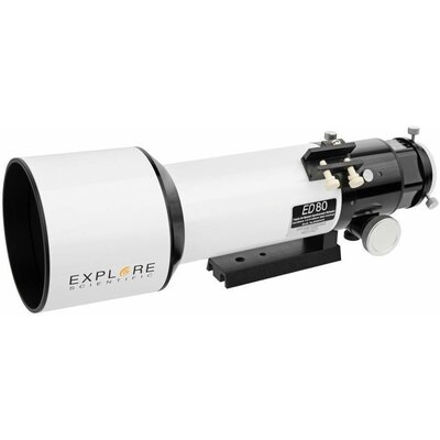 Explore Scientific ED APO 80mm f/6 FCD-100 Alu HEX Lencsés teleszkóp Akromatikus Nagyítás 15 - 160 x