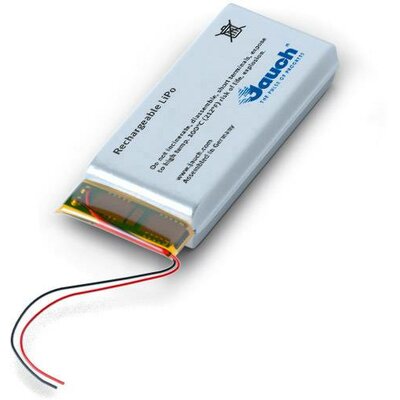 Jauch Quartz LP502030JH Speciális akku Prizmatikus Kábel LiPo 3.7 V 260 mAh