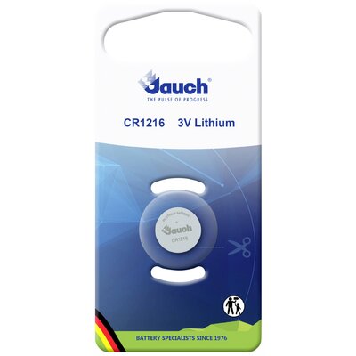 Jauch Quartz Gombelem CR 1216 3 V 1 db 30 mAh Lítium