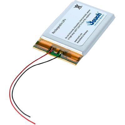 Jauch Quartz LP503759JU Speciális akku Prizmatikus Kábel LiPo 3.7 V 1350 mAh