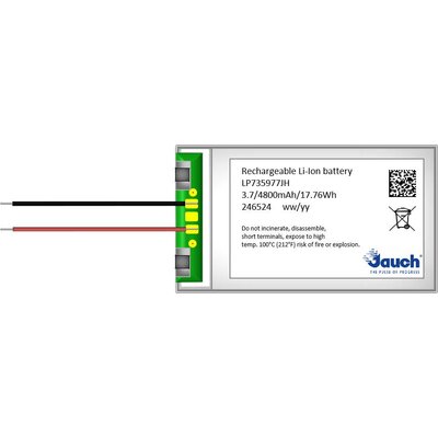 Jauch Quartz LP735977JH Speciális akku Prizmatikus Kábel Lítiumion 3.7 V 5000 mAh