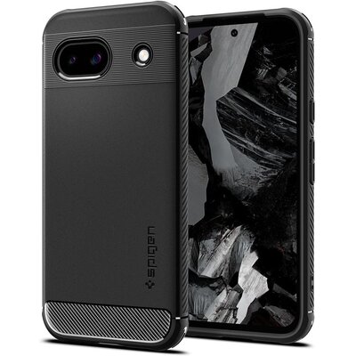 SPIGEN tok Rugged Armor matt fekete GOOGLE PIXEL 8A