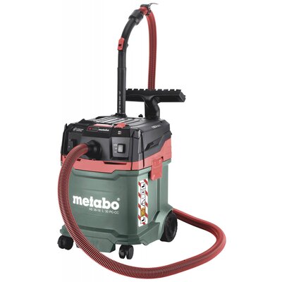 Metabo AS 36-18 L 30 PC-CC 602073850 Akkus szívó 30 l Akku nélkül, töltő nélkül