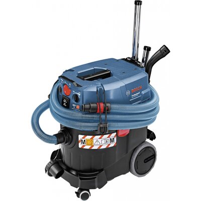 Bosch Professional GAS 35 M AFC 06019C3100 Nedves-/száraz porszívó 1380 W 35 l Automatikus szűrő tisztítás, M minősítésű porszívó osztály, antisztatikus