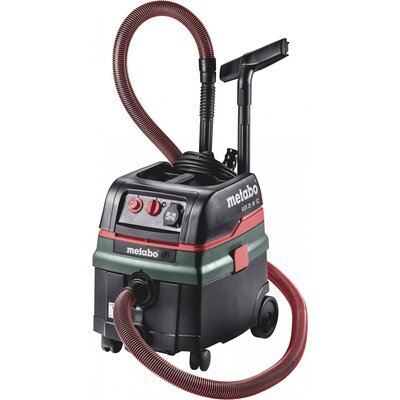 Metabo ASR 25 M SC 602070000 Nedves-/száraz porszívó 25 l M minősítésű porszívó osztály, Automatikus szűrő tisztítás