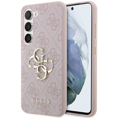 GUESS tok SAMSUNG A55 GUHCSA554GMGPI (4G Big Metal Logo) pink