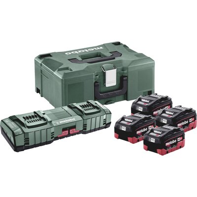 Metabo Basic-Set 4x LiHD 5.5Ah ASC 145 DUO Akkucsomag töltő 685180000