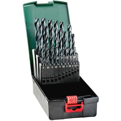 Metabo 627159000 Fém spirálfúró 25 részes 1 db