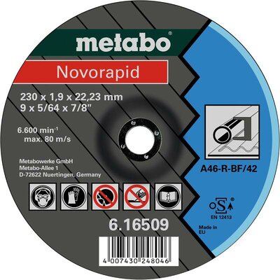 Metabo 616508000 Vágótárcsa, hajlított 25 db