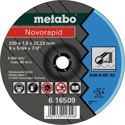 Metabo 616509000 Vágótárcsa, hajlított 25 db