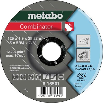 Metabo 616501000 Vágótárcsa, hajlított 25 db