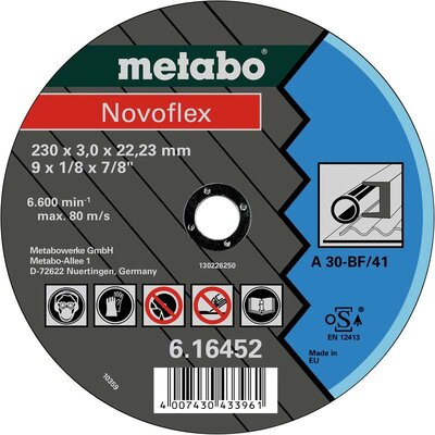 Metabo 616457000 Vágótárcsa, hajlított 25 db