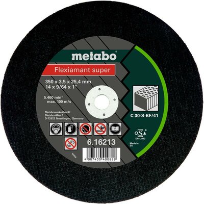 Metabo 616213000 Vágótárcsa, egyenes 10 db