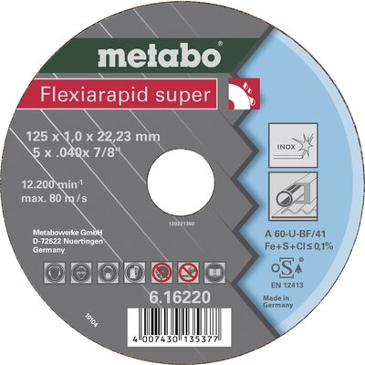 Metabo 616347000 Vágótárcsa, egyenes 105 mm 1 db Lemez