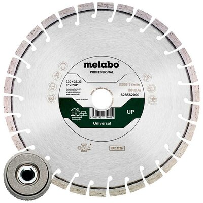 Metabo 628583000 Gyémánt bevonatú vágótárcsa Ø 230 mm Furat átmérő 22.23 mm 1 db