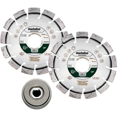 Metabo 628581000 Gyémánt bevonatú vágótárcsa Ø 115 mm Furat átmérő 22.23 mm 1 db