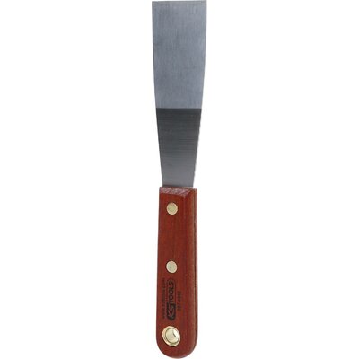 KS Tools 907.2262 ROZSDAMENTES ACÉL spatula, 38mm, fa nyéllel