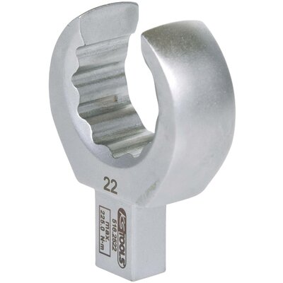 KS Tools 5162522 9x12mm-es betétgyűrűs csavarkulcs nyitott, 22mm