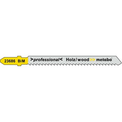 Metabo 623686000 Metabo 5 szúrófűrészlapok, fa 74 5 db