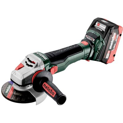 Metabo WB 18 LTX BL 15-125 Quick 601730660 Akkus sarokcsiszoló 125 mm kefe nélkül, 2. akkuval, Töltővel, Hordtáskával 18 V 5.5 Ah