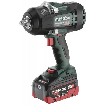 Metabo SSW 18 LTX 1450 BL 602401660 Akkus ütvecsavarozó 20 V Vele szállított akkuk száma 2 LiHD kefe nélkül, 2. akkuval, Hordtáskával, Töltővel