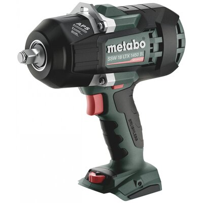 Metabo SSW 18 LTX 1450 BL 602401850 Akkus ütvecsavarozó 18 V Vele szállított akkuk száma kefe nélkül, akku nélkül, töltő nélkül