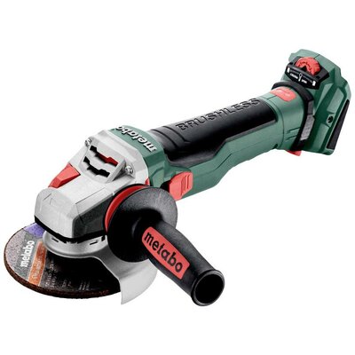 Metabo WVB 18 LTX BL 15-125 Quick 601731850 Akkus sarokcsiszoló 125 mm kefe nélkül, akku nélkül, töltő nélkül 18 V