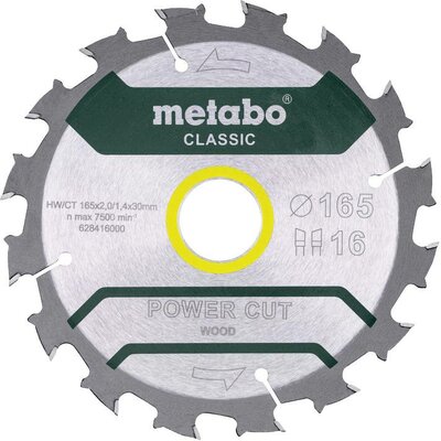 Metabo 628416000 Körfűrészlap 165 x 30 mm Fogak száma (collonként): 48 1 db