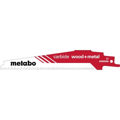 Metabo 626559000 Kard fűrészlap CARBIDE WOOD + METAL Fűrészlap hossz 150 mm 1 db