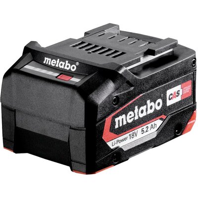 Metabo Li-Power Akkupack 18 V - 5,2 Ah AIR COOLED 625028000 Szerszám akku 18 V 5.2 Ah Lítiumion