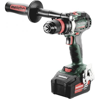 Metabo BS 18 LTX BL Q I 602359650 Akkus fúrócsavarozó 18 V 5.2 Ah Lítiumion 2. akkuval, Hordtáskával, Töltővel