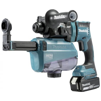 Makita SDS-Plus-Akkus kombi kalapács 18 V 5 Ah Töltővel