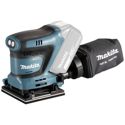 Makita DBO480Z Akkus rezgőcsiszoló akku nélkül 18 V 102 x 112 mm