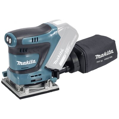 Makita DBO484Z Akkus rezgőcsiszoló akku nélkül 18 V 102 x 112 mm