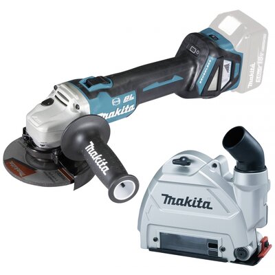 Makita DGA514ZJU1 Akkus sarokcsiszoló 125 mm Hordtáskával, Tartozékokkal, akku nélkül 18 V