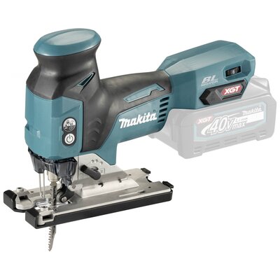 Makita Akkus asztali fűrész JV001GZ kefe nélkül, akku nélkül, töltő nélkül 700 W 40 V