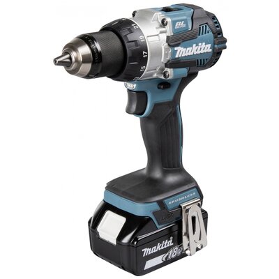 Makita DHP489RTJ 2 sebességfokozat-Akkus ütvefúró-csavarozó 620 W kefe nélkül, 2. akkuval, Töltővel