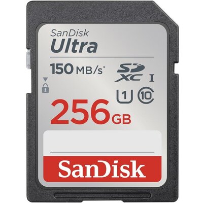 SANDISK memória kártya ULTRA SDXC 256GB 150MB/s