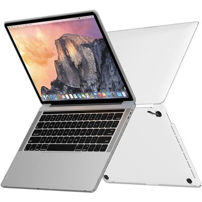 WiWU - iSHIELD állvány tok MacBook Air 15,3" 2023 - átlátszó