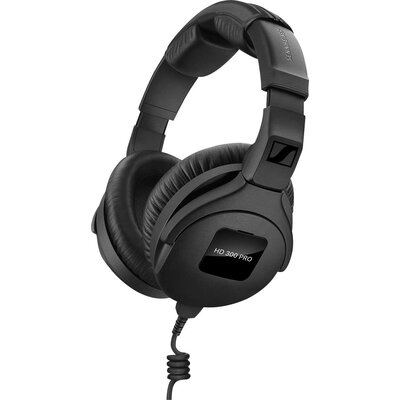 Sennheiser HD 300 Pro HiFi Over Ear fejhallgató Vezetékes Fekete Összehajtható