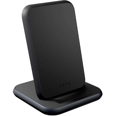 ZENS indukciós akkutöltő Aluminium Series Stand Wireless Charger ZESC15B/00 Kimenetek Standard indukciós töltés, USB Fekete