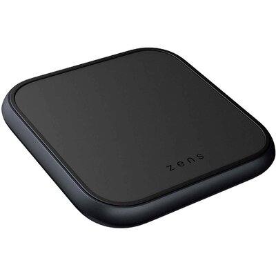 ZENS indukciós akkutöltő Aluminium Series Single Wireless Charger ZESC14B/00 Kimenetek Standard indukciós töltés, USB-A Fekete