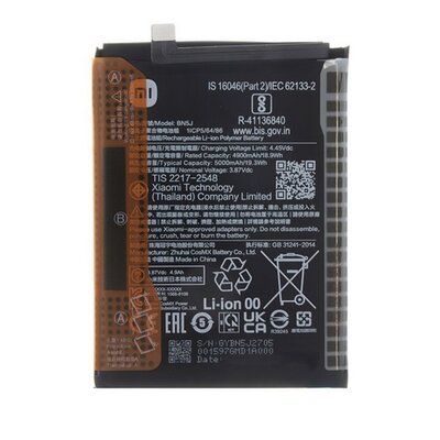 XIAOMI BN5J XIAOMI akkumulátor 5000mAh LI-ION