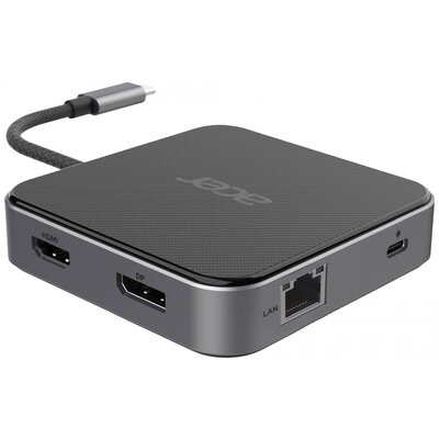 Acer USB-C® mini dokkoló állomás HP.DSCAB.013 Alkalmas (márka): univerzálny USB-C® tápellátás