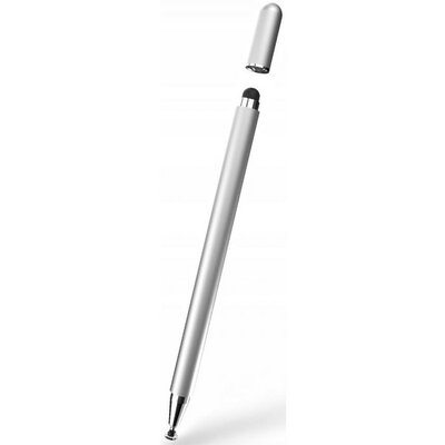 Univerzális toll, (bármilyen kapacitív kijelzőhöz), Magnet Stylus Pen, ezüst