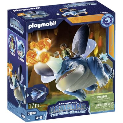 Playmobil® Dragons Sárkányok: A kilenc birodalom - Plowhorn és D&#39 Angelo 71082