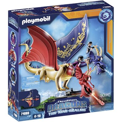 Playmobil® Dragons Dragons: The Nine Realms - Wu és Wei Jun 71080