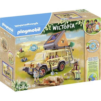 Playmobil® Wiltopia A terepjáróval az oroszlánoknál 71293